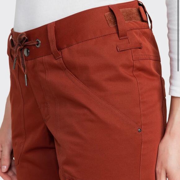 Roxy Nadia Technical Snow Pants Women’s XL Snowboarding Smoked Paprika - Picture 4 of 14